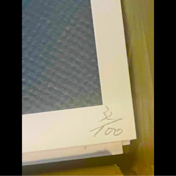 Death NYC 2022 “Teal LV Pig”, Ltd Ed #32/100 Signed Original w COA - Picture 3 of 5